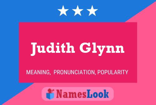 Постер имени Judith Glynn