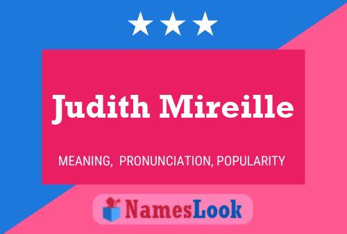 Постер имени Judith Mireille