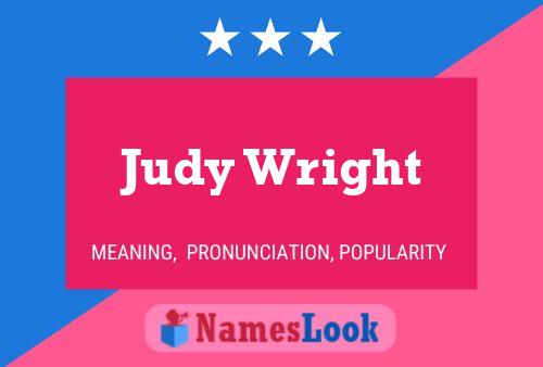 Постер имени Judy Wright