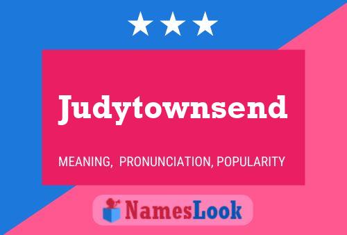 Постер имени Judytownsend