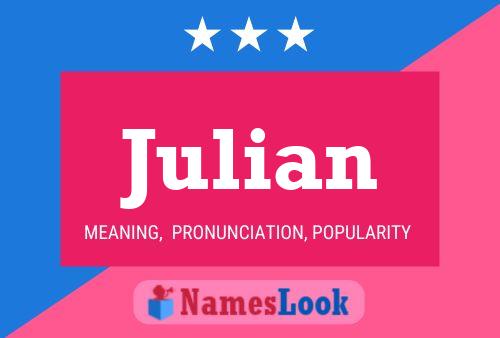 Постер имени Julian