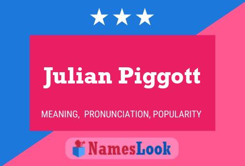 Постер имени Julian Piggott