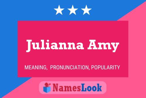 Постер имени Julianna Amy