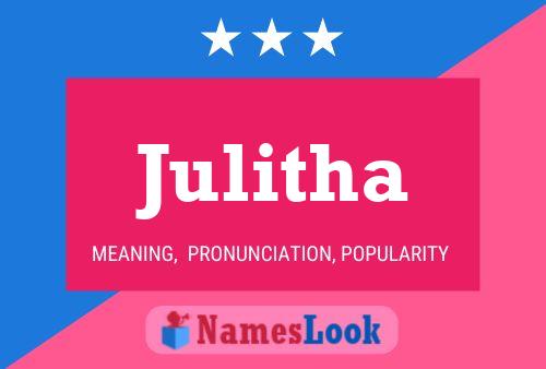 Постер имени Julitha