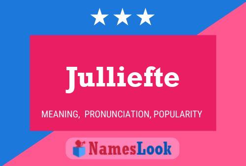 Постер имени Julliefte