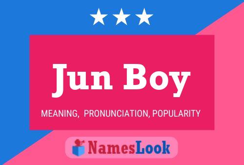 Постер имени Jun Boy