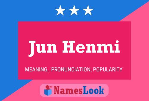 Постер имени Jun Henmi