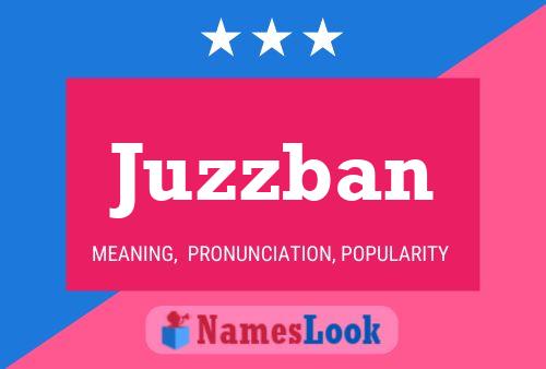 Постер имени Juzzban