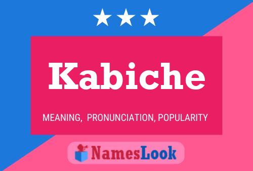 Постер имени Kabiche