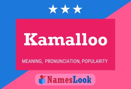 Постер имени Kamalloo