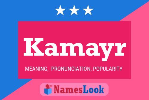 Постер имени Kamayr