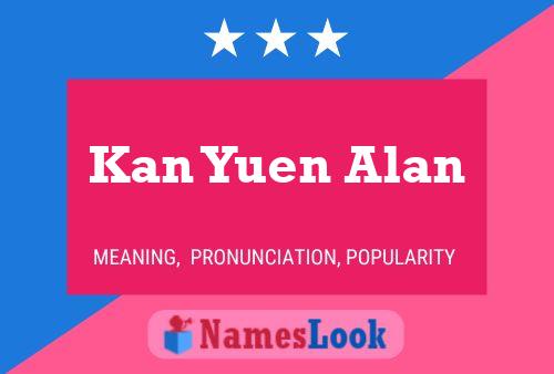 Постер имени Kan Yuen Alan