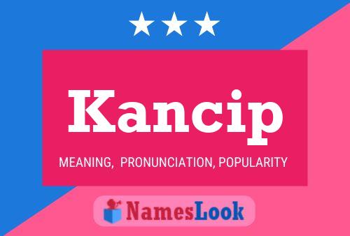 Постер имени Kancip