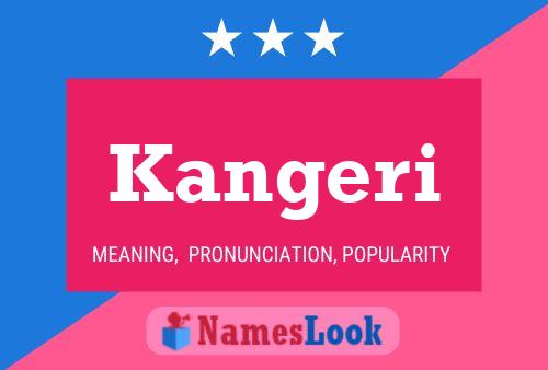 Постер имени Kangeri