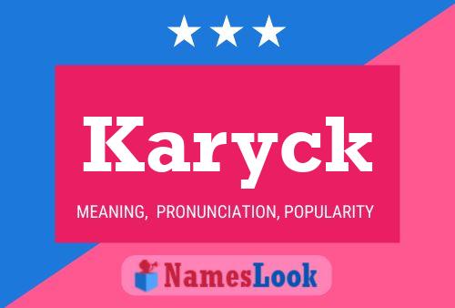 Постер имени Karyck