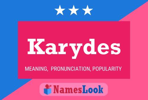 Постер имени Karydes