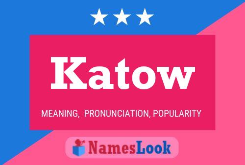 Постер имени Katow