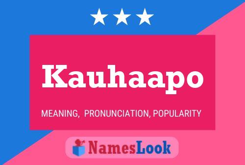 Постер имени Kauhaapo