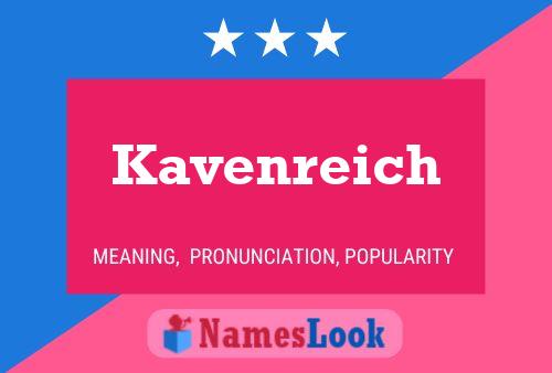 Постер имени Kavenreich