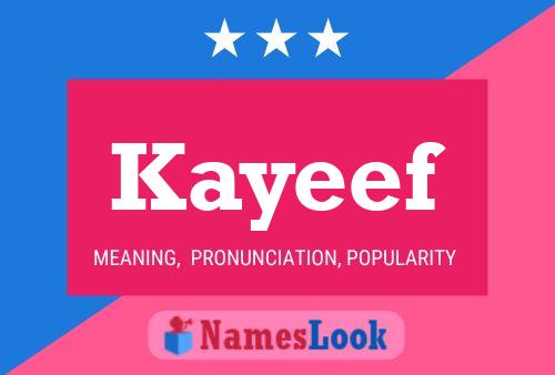 Постер имени Kayeef