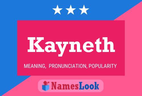 Постер имени Kayneth