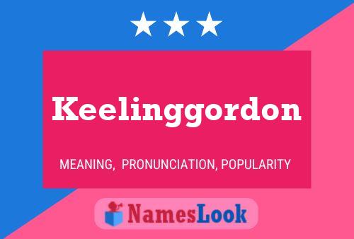 Постер имени Keelinggordon