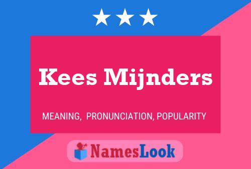 Постер имени Kees Mijnders