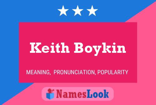 Постер имени Keith Boykin