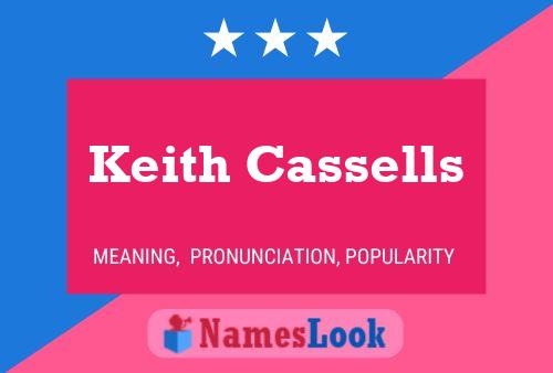 Постер имени Keith Cassells