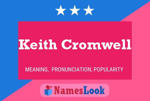 Постер имени Keith Cromwell