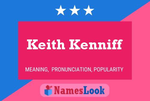 Постер имени Keith Kenniff