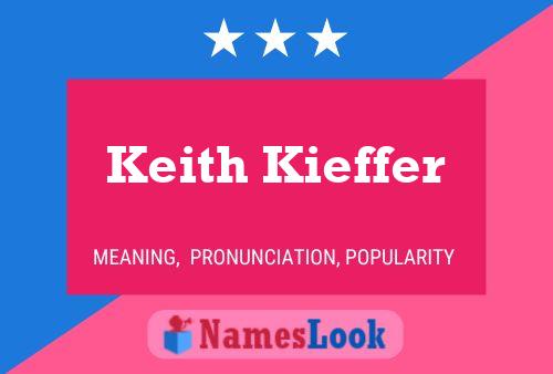 Постер имени Keith Kieffer