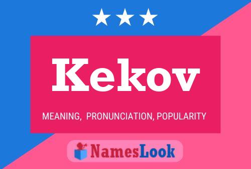 Постер имени Kekov