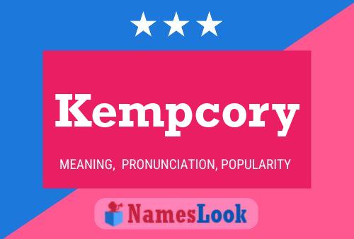 Постер имени Kempcory