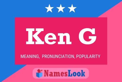 Постер имени Ken G