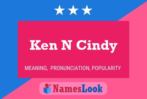 Постер имени Ken N Cindy