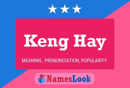 Постер имени Keng Hay