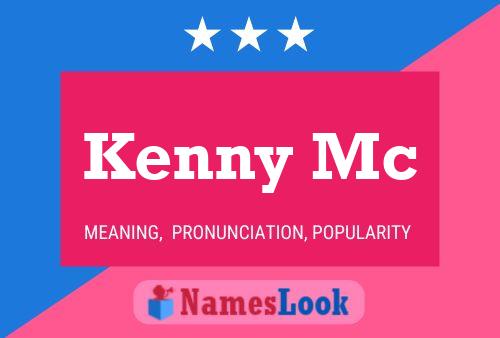 Постер имени Kenny Mc