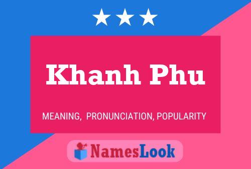 Постер имени Khanh Phu