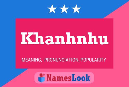 Постер имени Khanhnhu