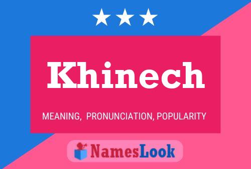 Постер имени Khinech