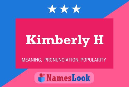 Постер имени Kimberly H