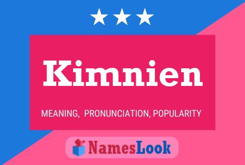 Постер имени Kimnien