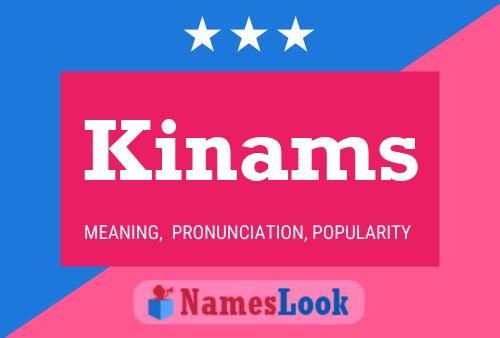 Постер имени Kinams