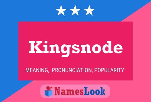 Постер имени Kingsnode