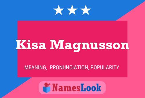 Постер имени Kisa Magnusson