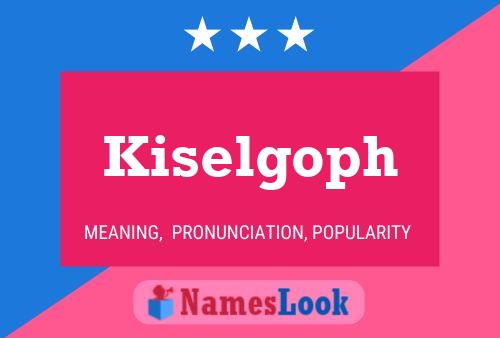 Постер имени Kiselgoph