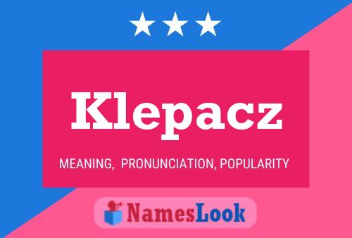 Постер имени Klepacz