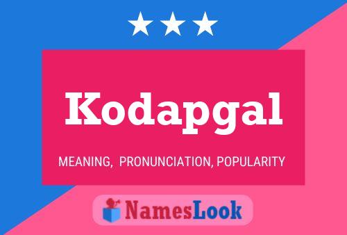 Постер имени Kodapgal