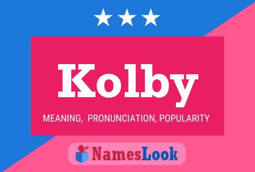 Постер имени Kolby